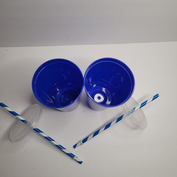 Set of 2 Blue 16oz Cups with Positive Sayings - Picture 7 of 8